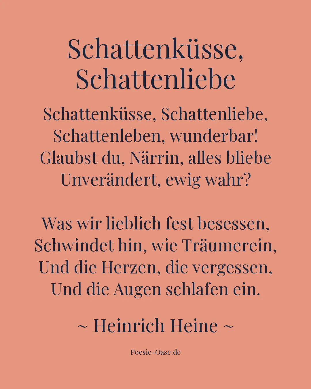 Illustration zu Schattenküsse, Schattenliebe