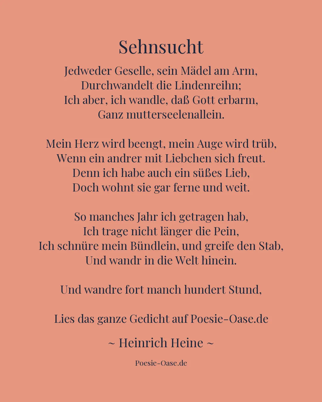 Illustration zu Sehnsucht