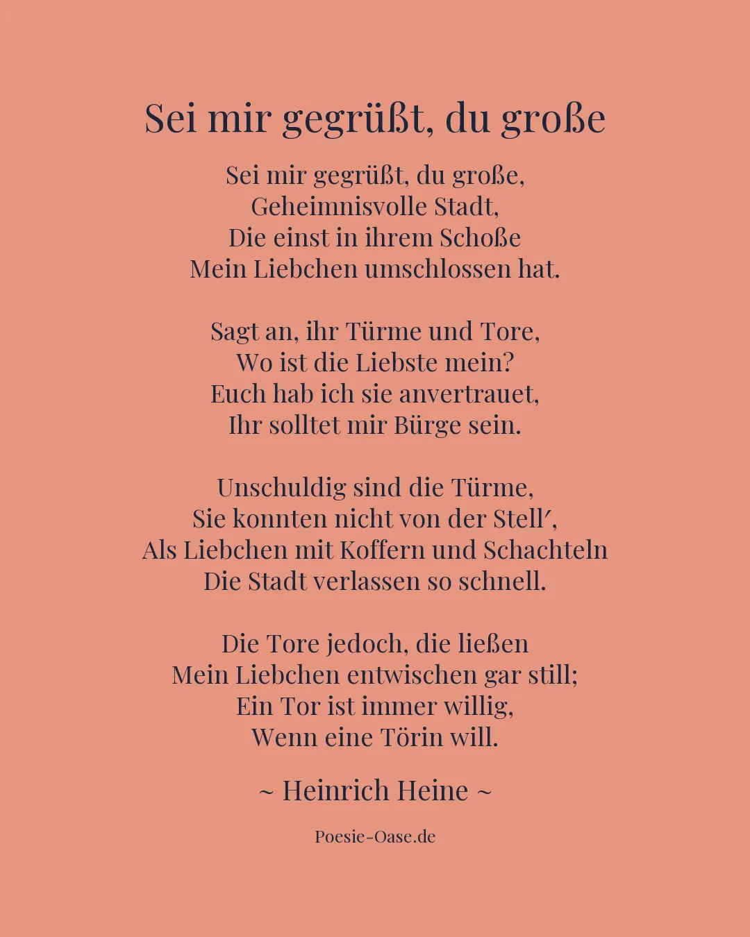 Illustration zu Sei mir gegrüßt, du große