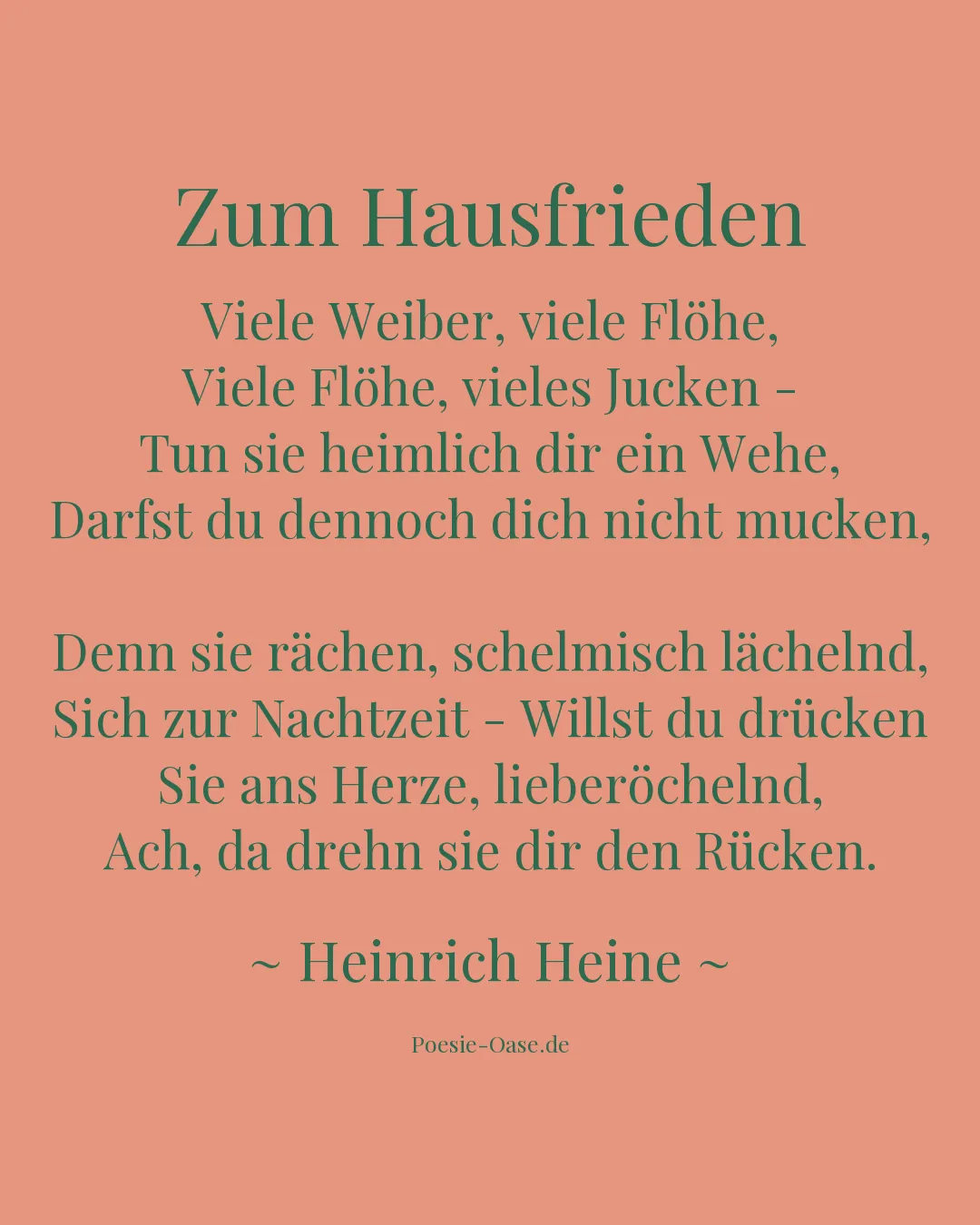 Illustration zu Zum Hausfrieden