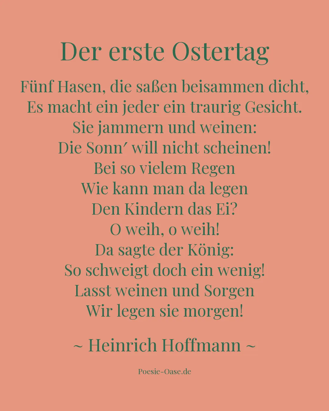 Illustration zu Der erste Ostertag