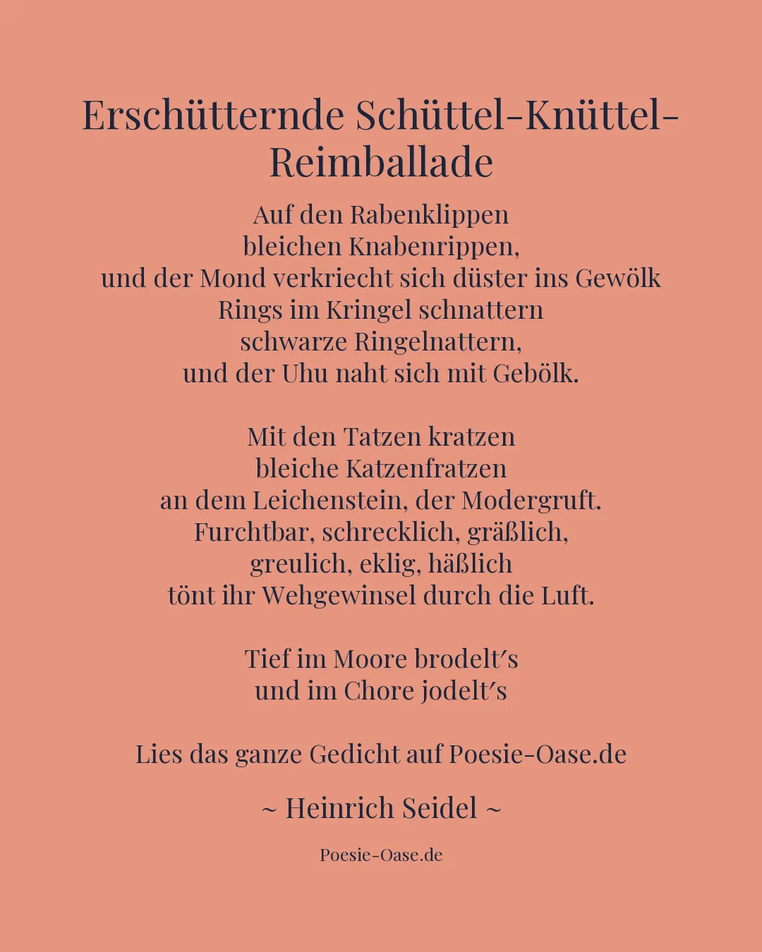 Illustration zu Erschütternde Schüttel-Knüttel-Reimballade