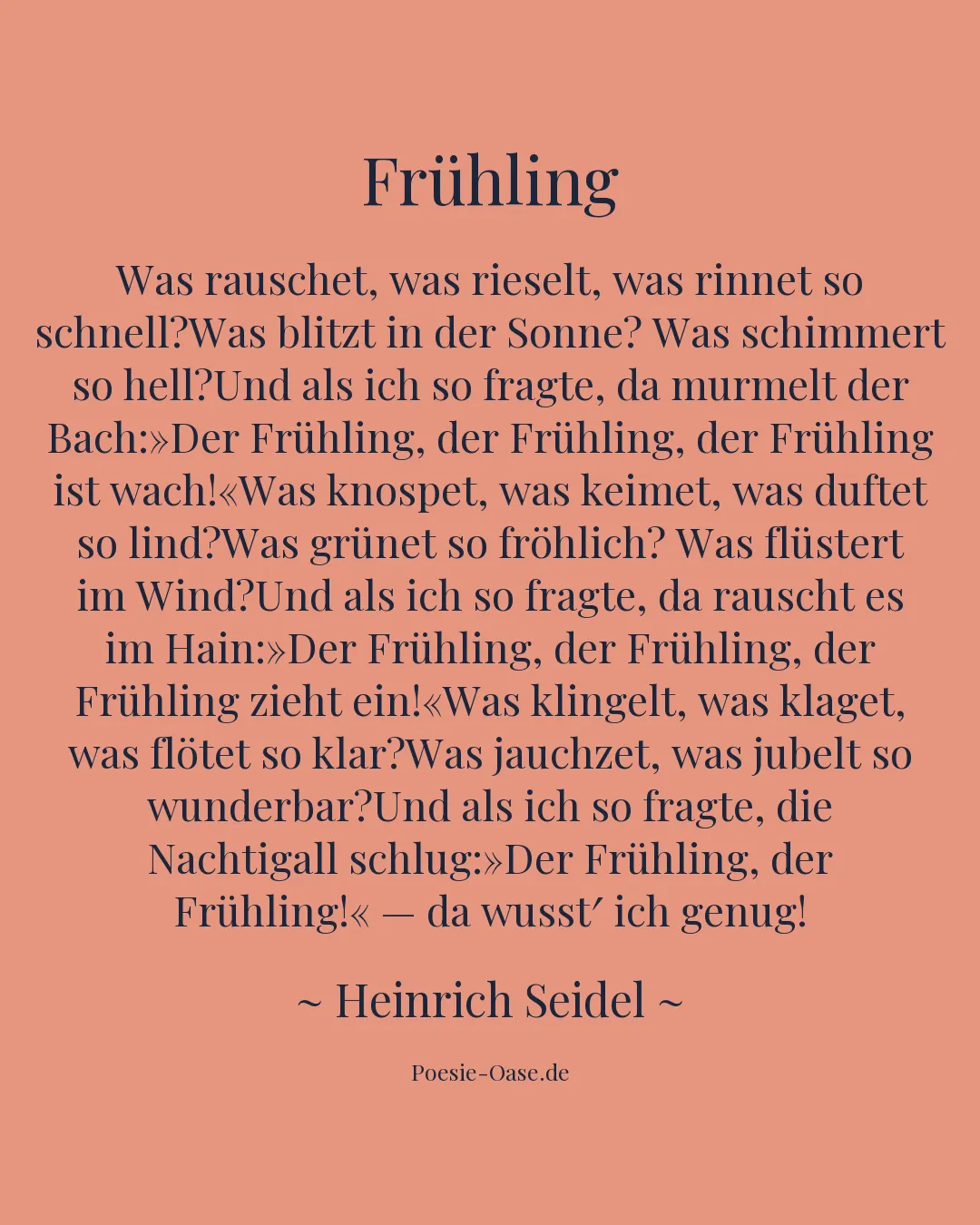 Illustration zu Frühling