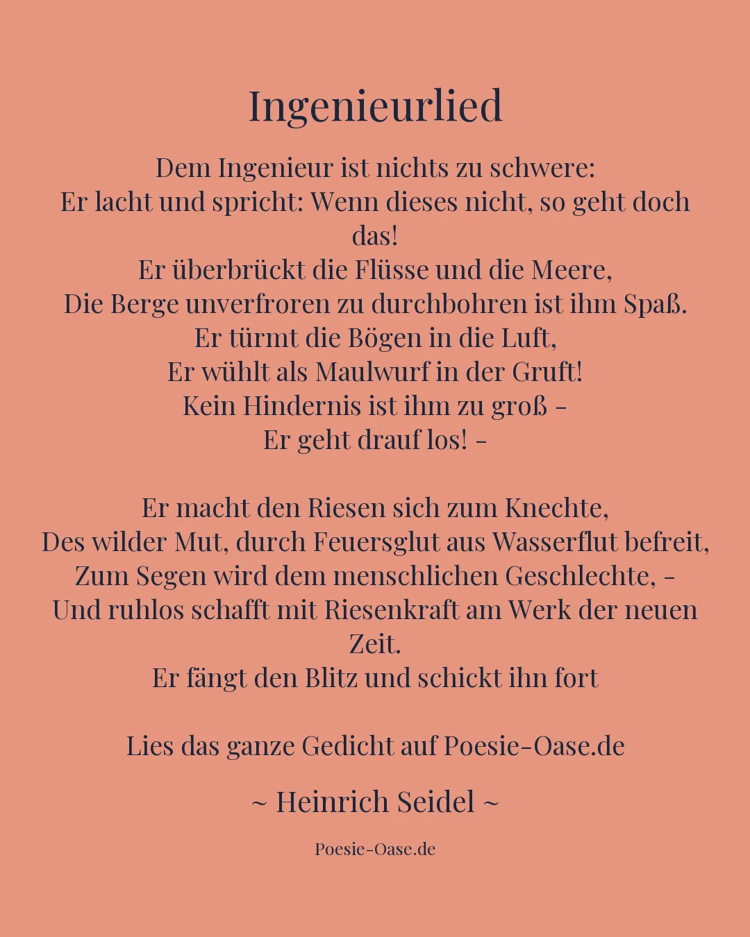 Illustration zu Ingenieurlied