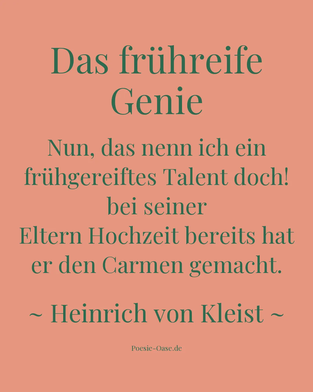 Illustration zu Das frühreife Genie