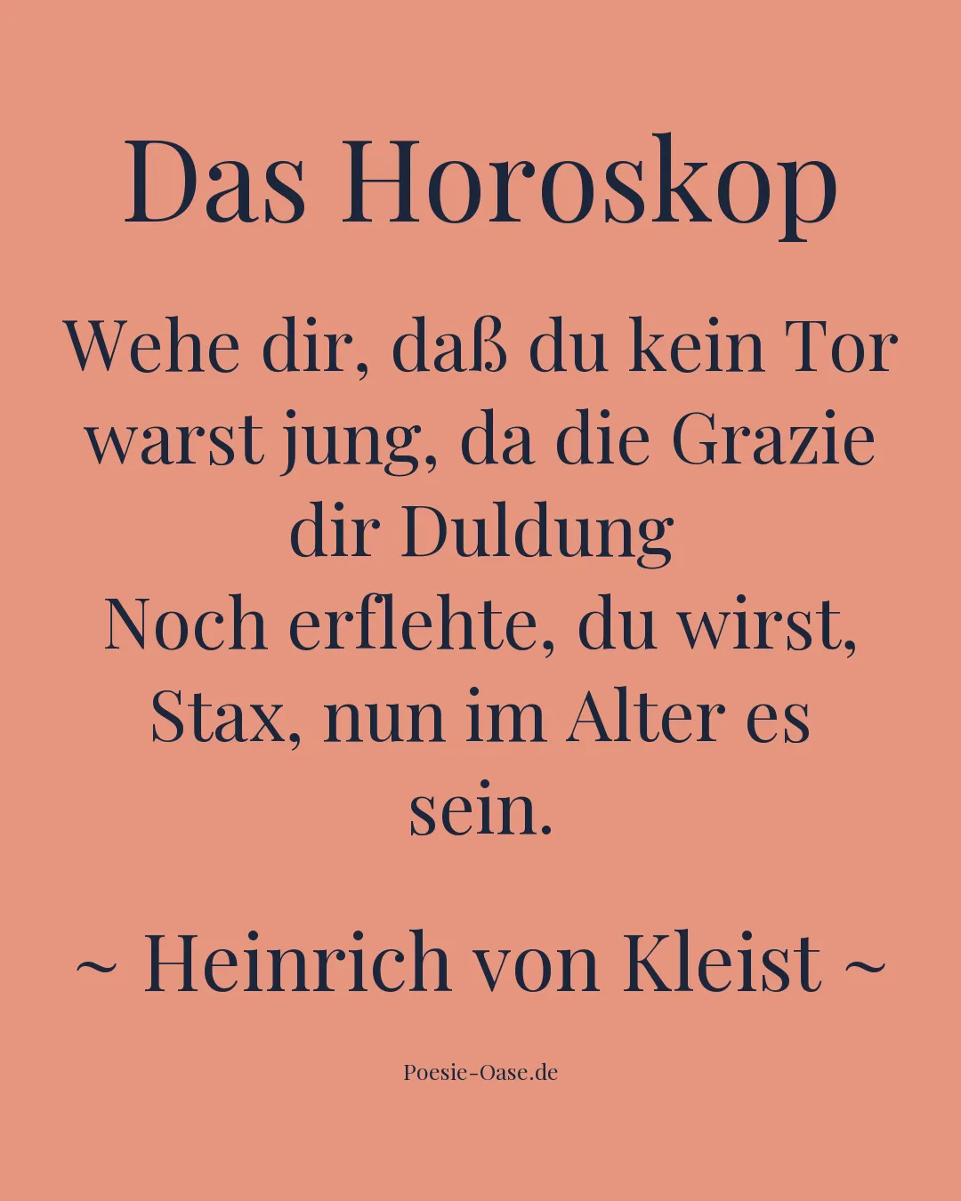 Illustration zu Das Horoskop