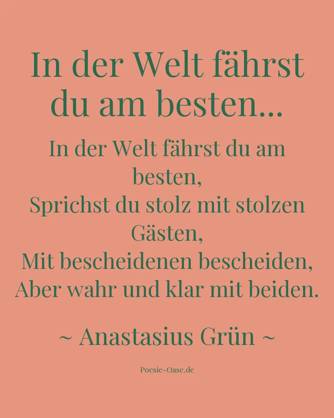 Illustration zu In der Welt fährst du am besten...
