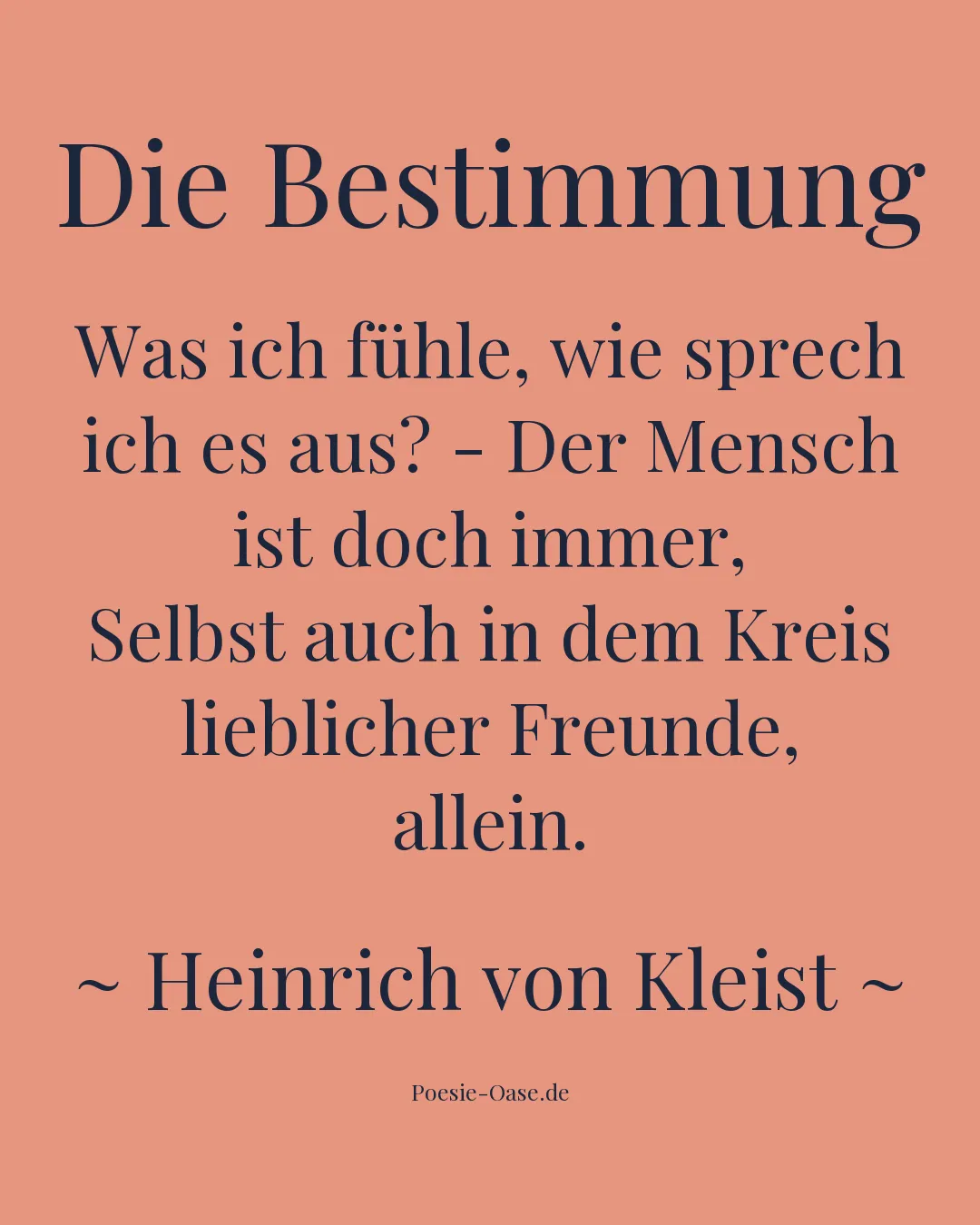Illustration zu Die Bestimmung