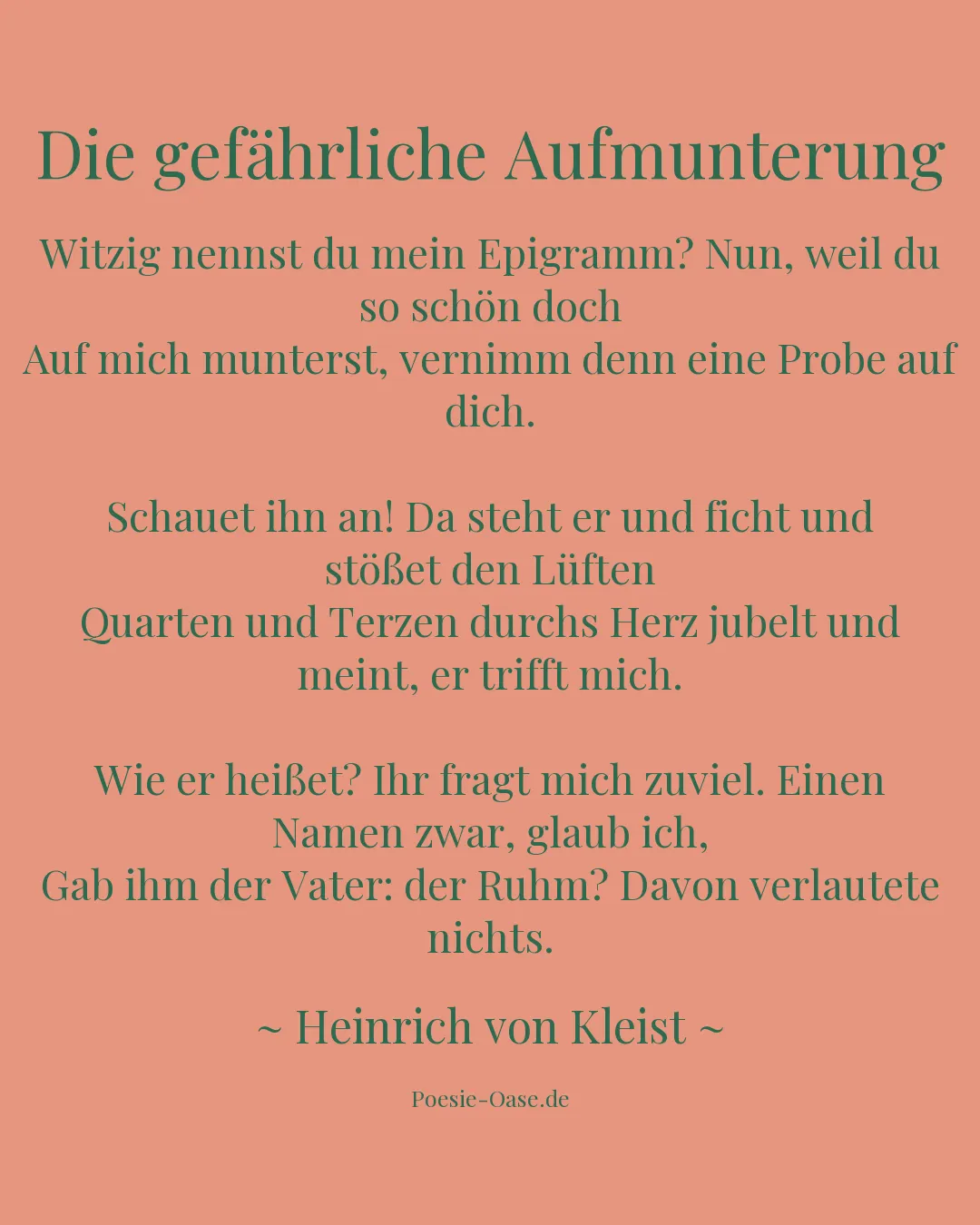 Illustration zu Die gefährliche Aufmunterung