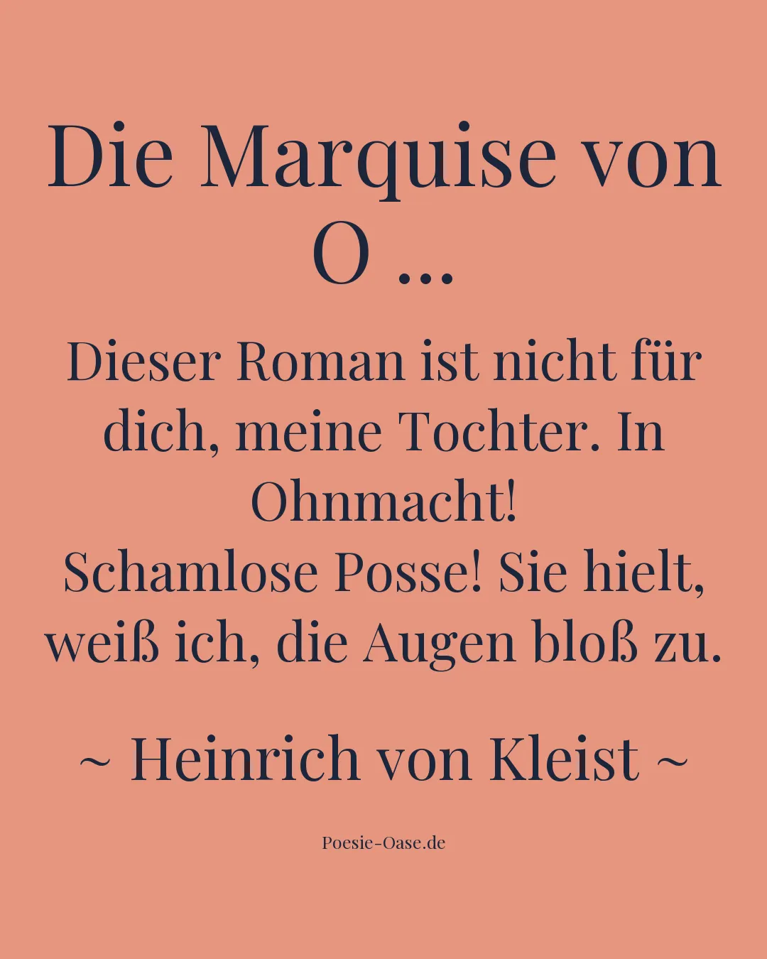 Illustration zu Die Marquise von O ...