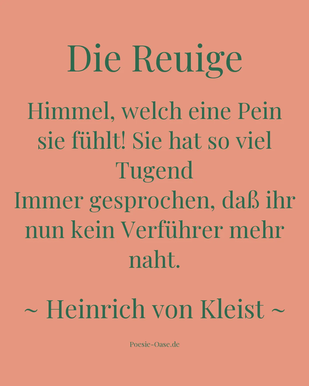 Illustration zu Die Reuige