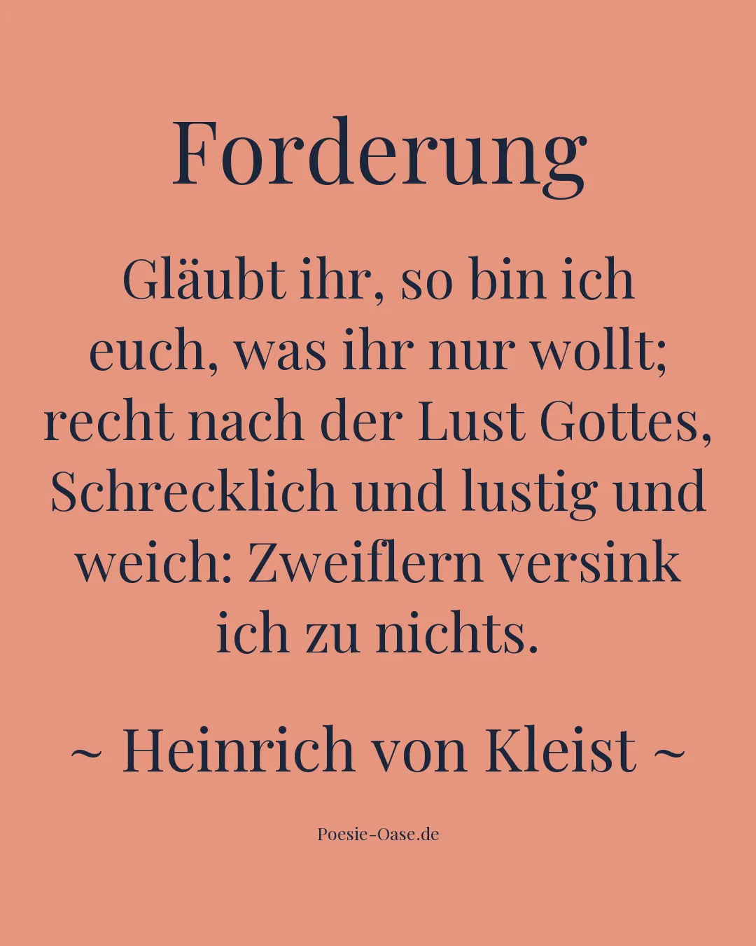 Illustration zu Forderung