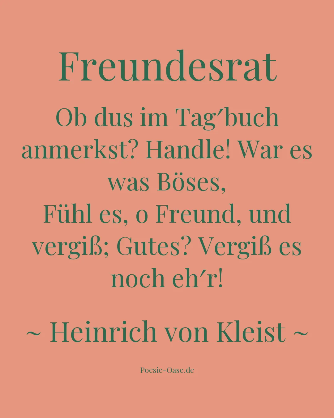 Illustration zu Freundesrat