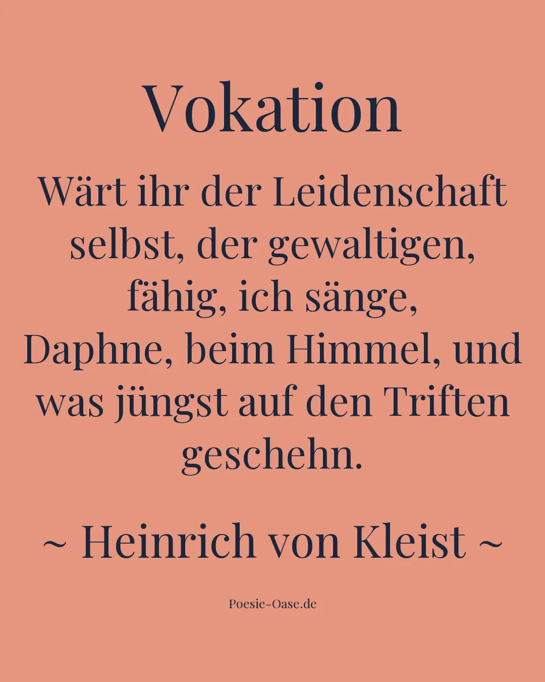 Illustration zu Vokation