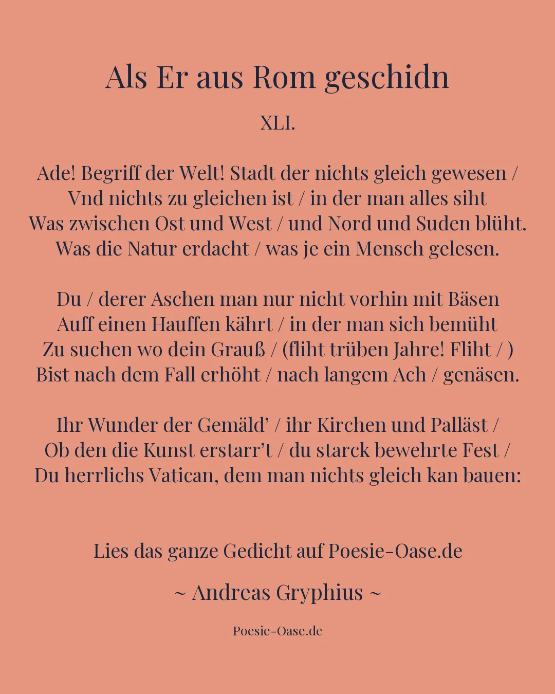 Illustration zu Als Er aus Rom geschidn
