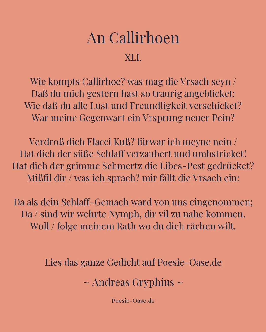 Illustration zu An Callirhoen