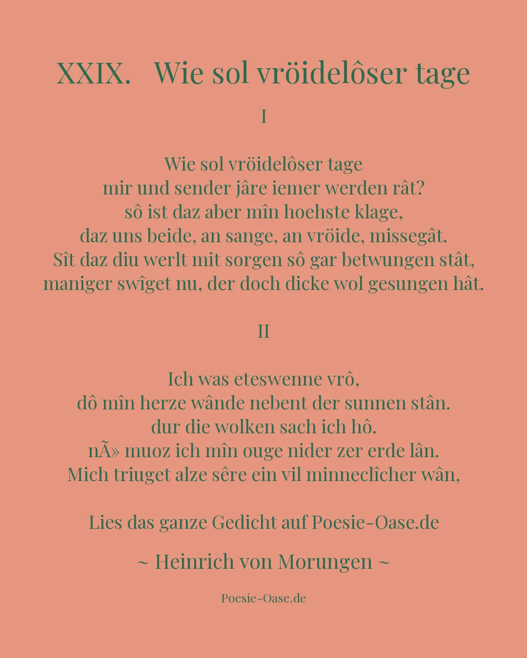 Illustration zu XXIX.   Wie sol vröidelôser tage