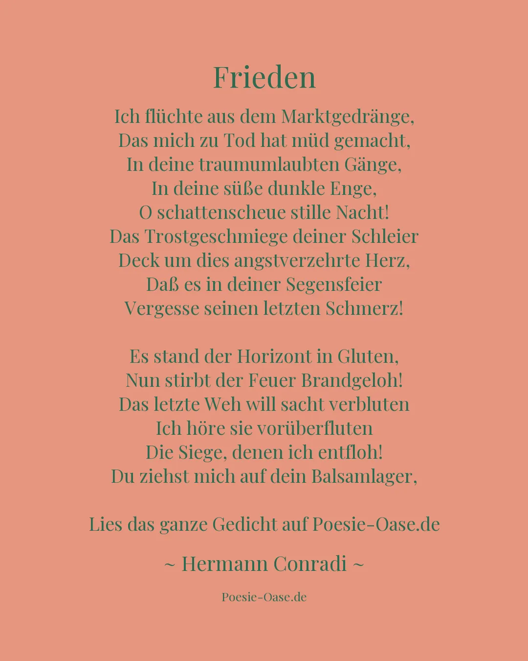 Illustration zu Frieden