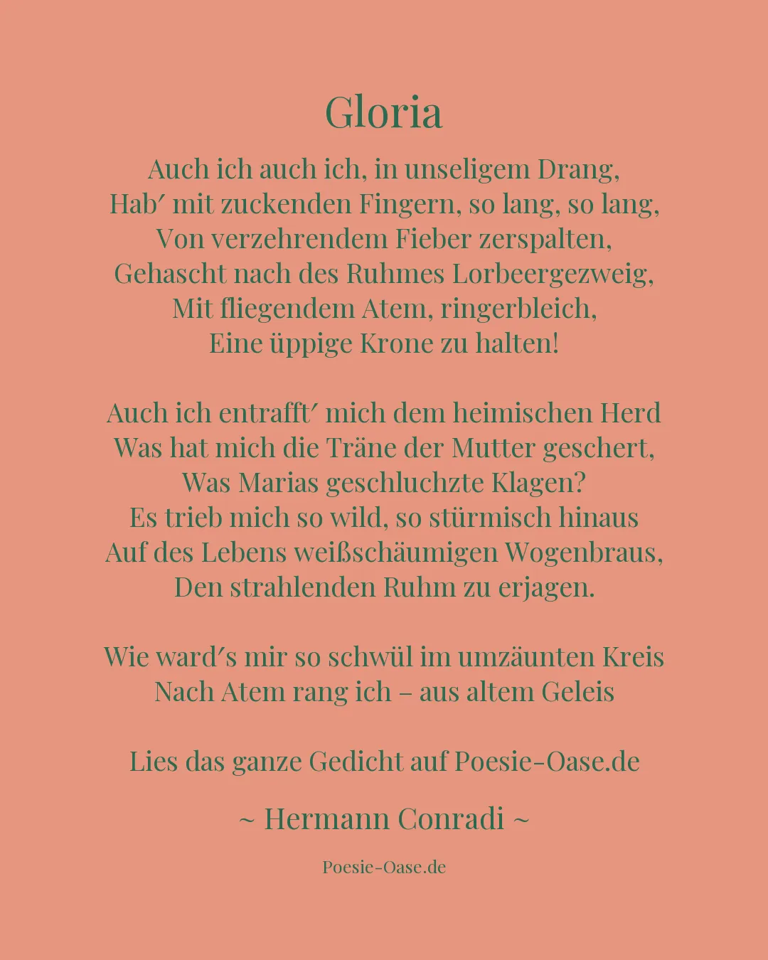 Illustration zu Gloria