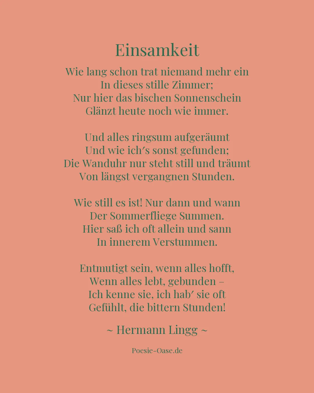 Illustration zu Einsamkeit
