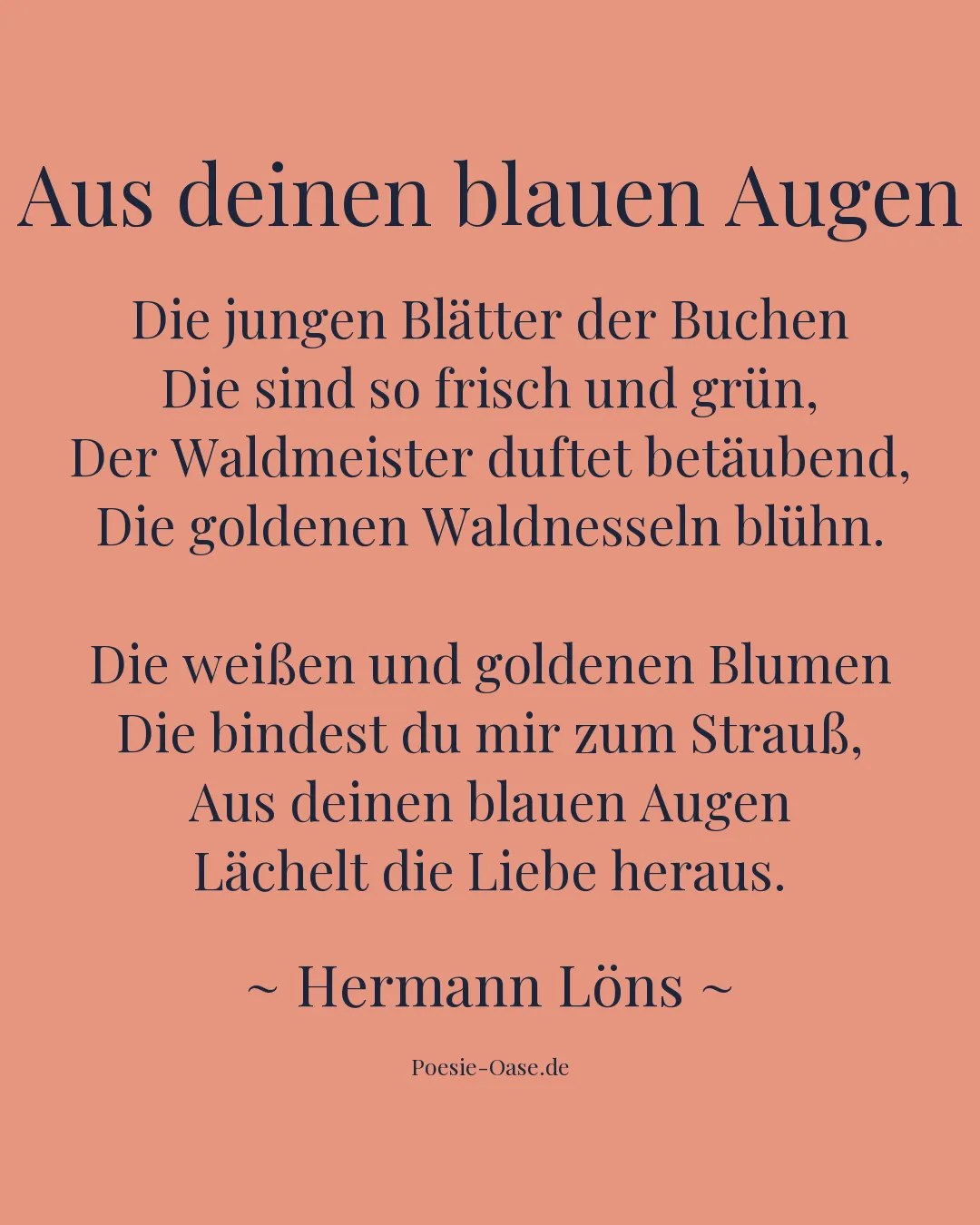 Illustration zu Aus deinen blauen Augen