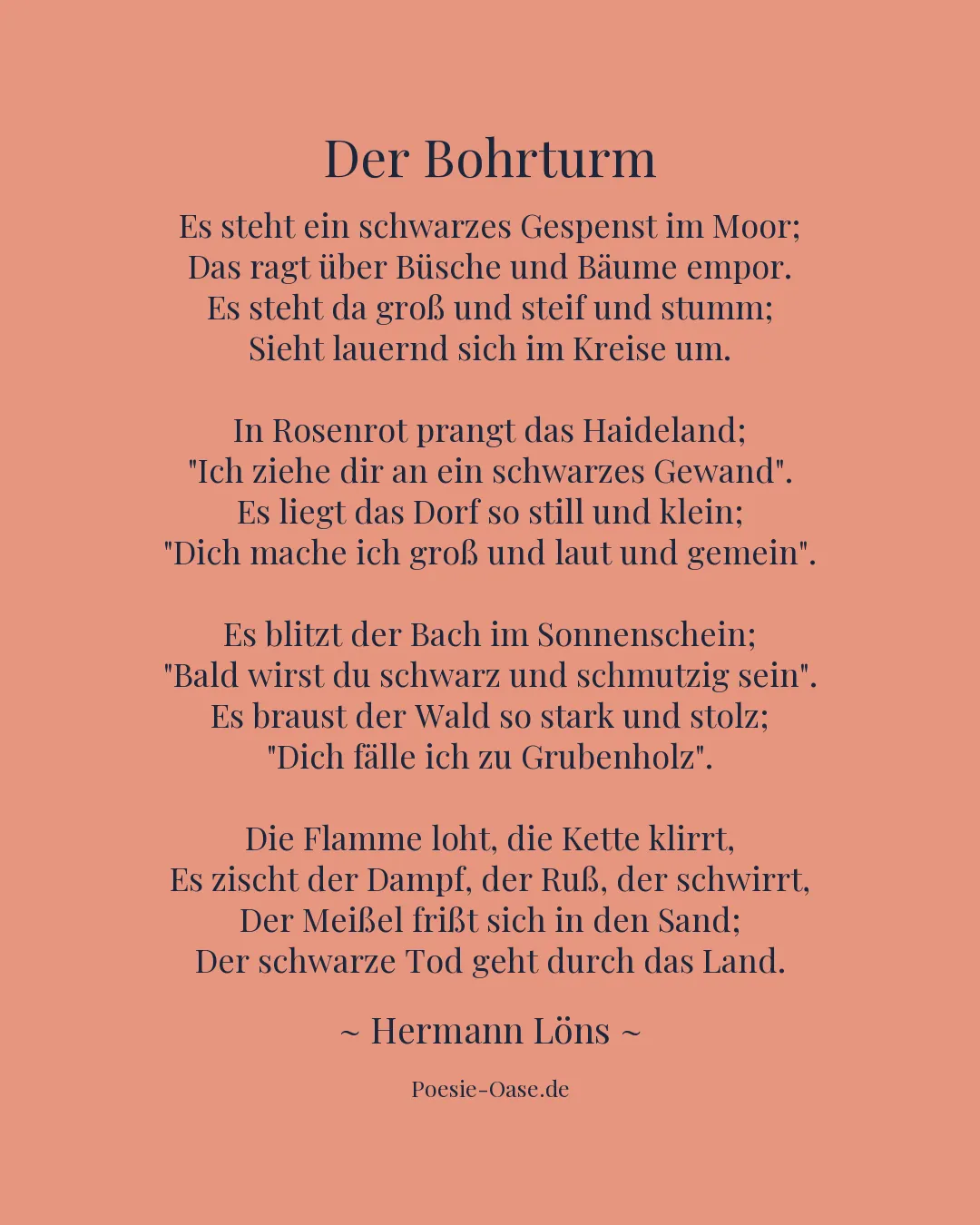 Illustration zu Der Bohrturm