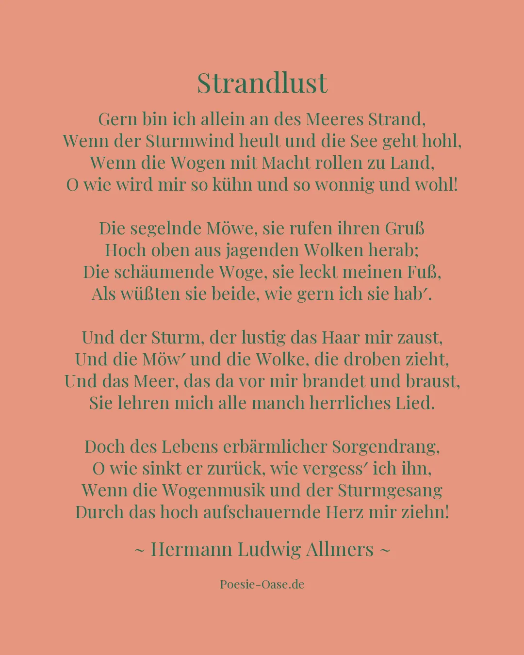 Illustration zu Strandlust