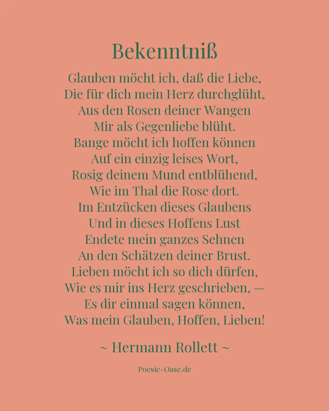 Illustration zu Bekenntniß