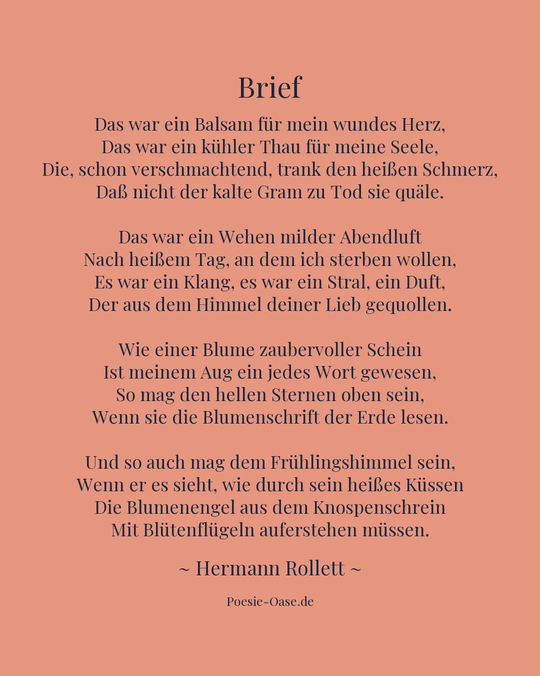 Illustration zu Brief
