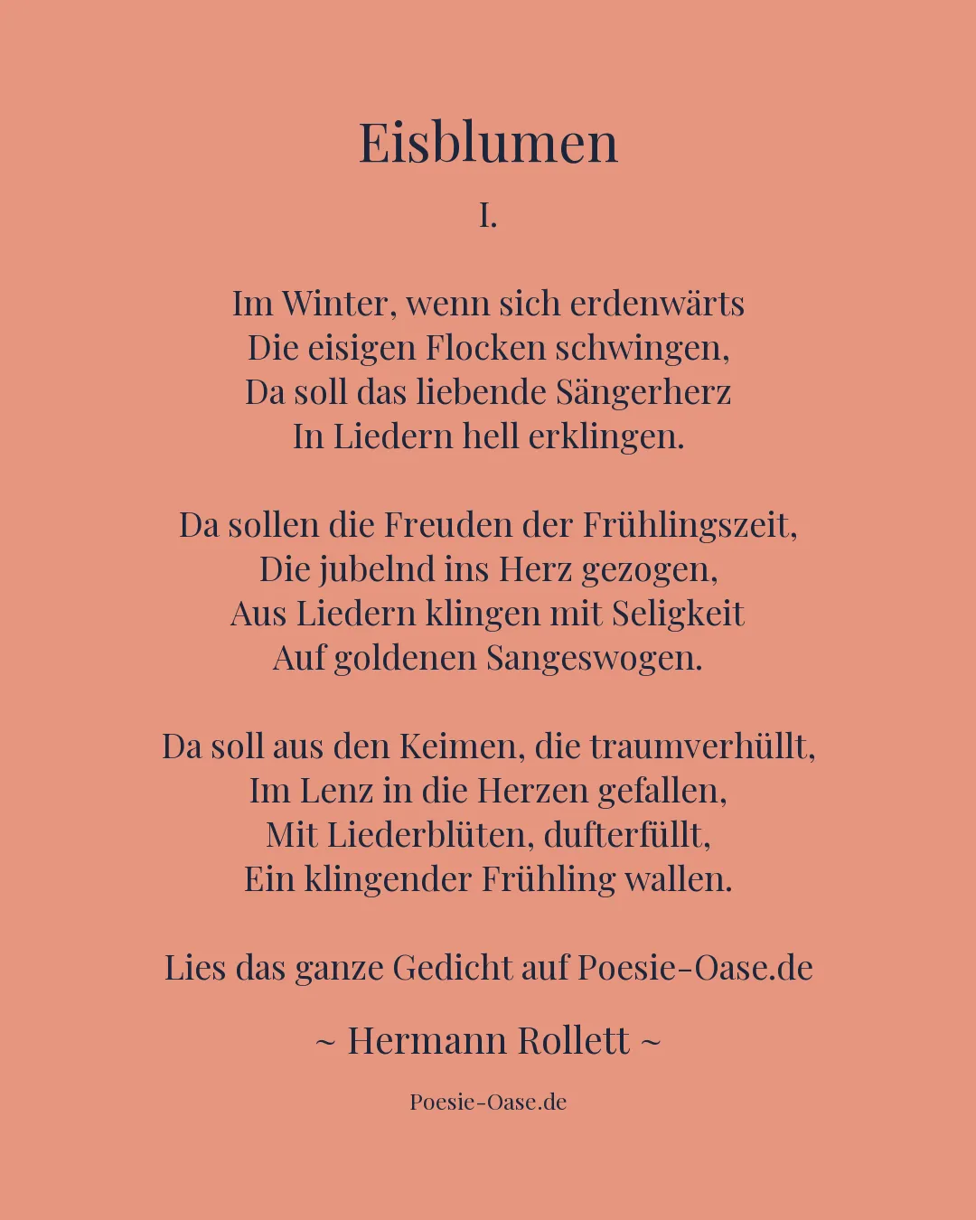 Illustration zu Eisblumen