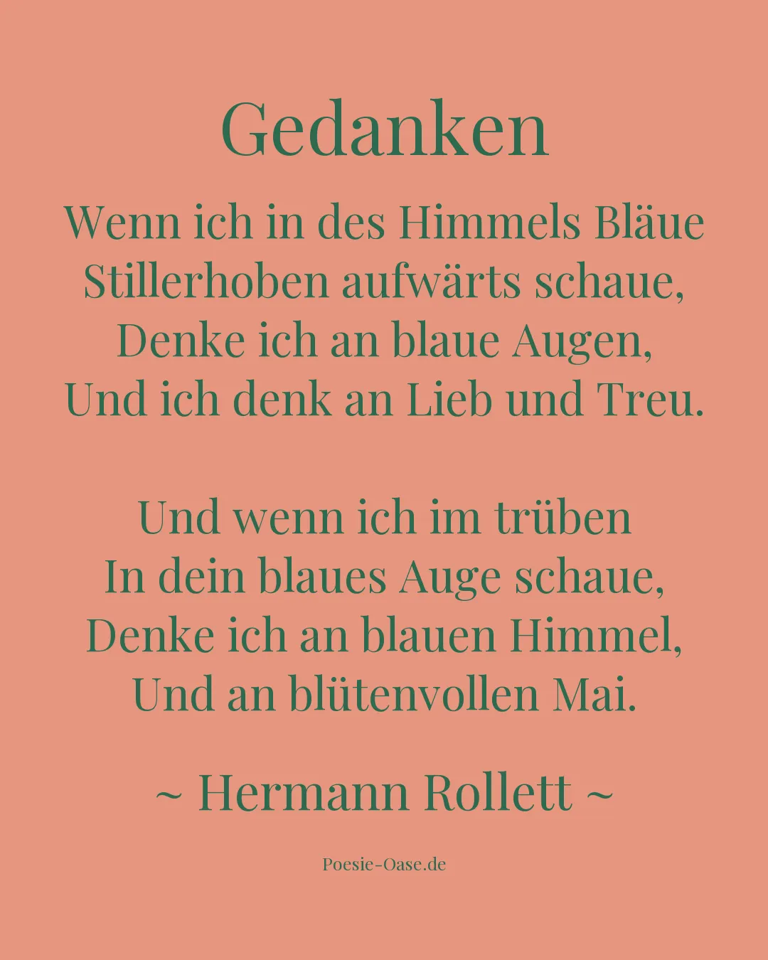 Illustration zu Gedanken