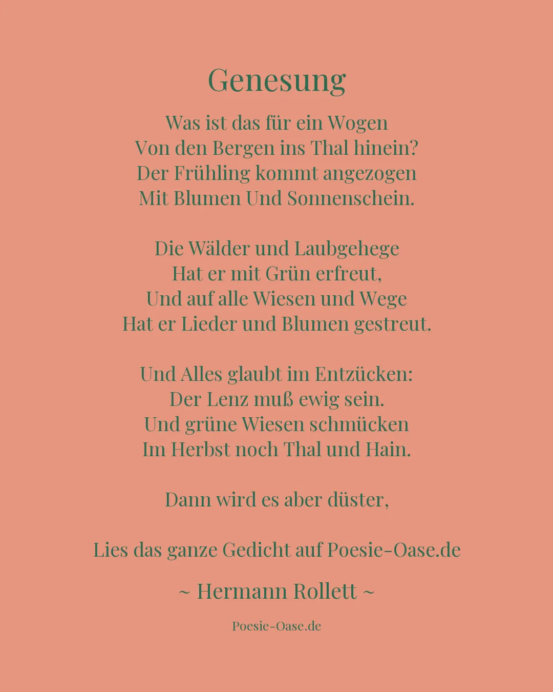 Illustration zu Genesung