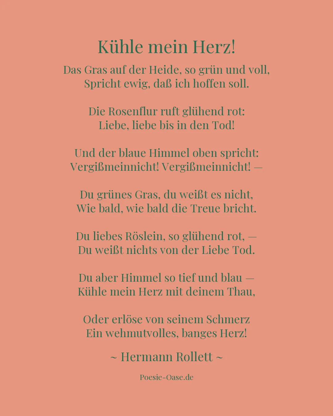 Illustration zu Kühle mein Herz!