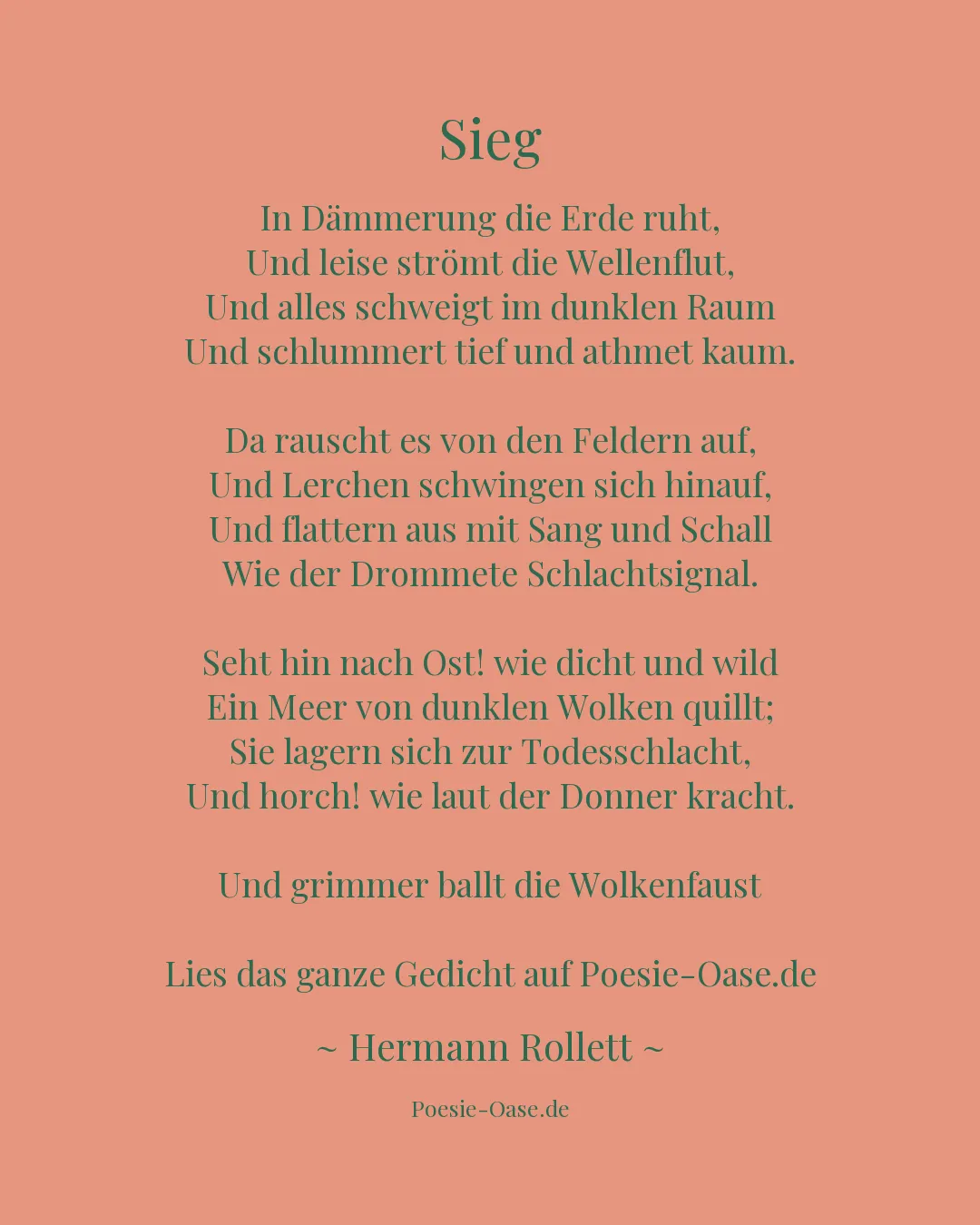 Illustration zu Sieg
