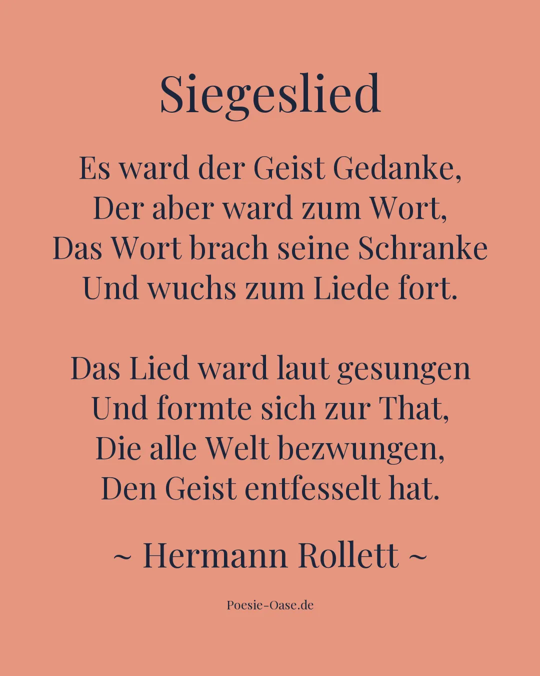 Illustration zu Siegeslied