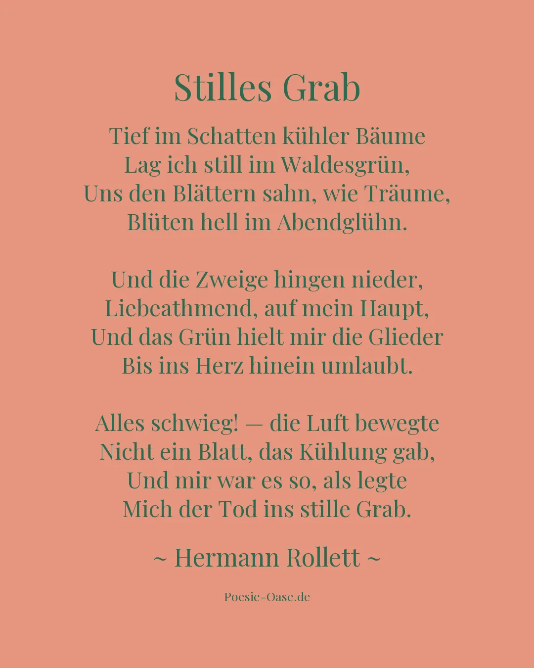 Illustration zu Stilles Grab