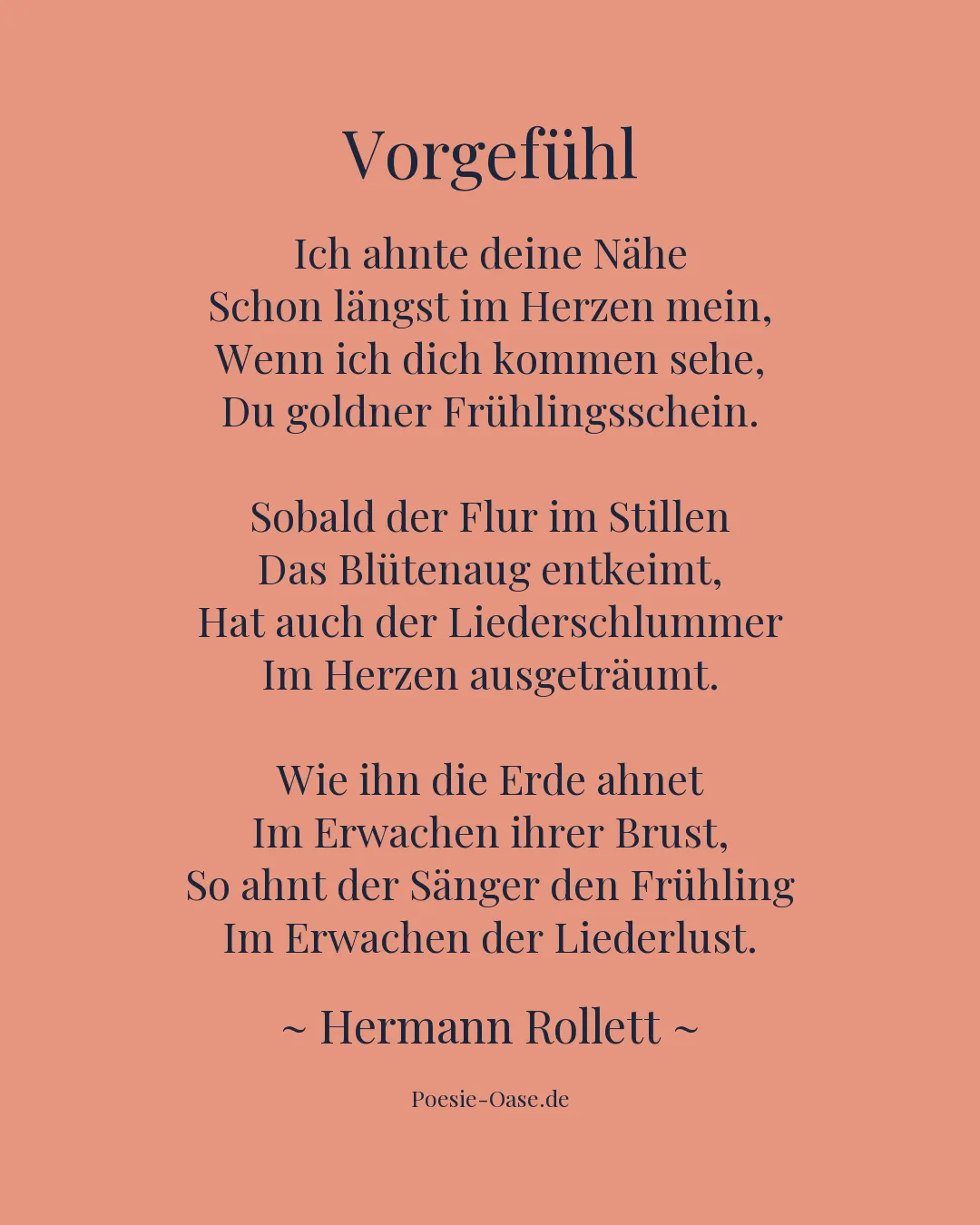 Illustration zu Vorgefühl