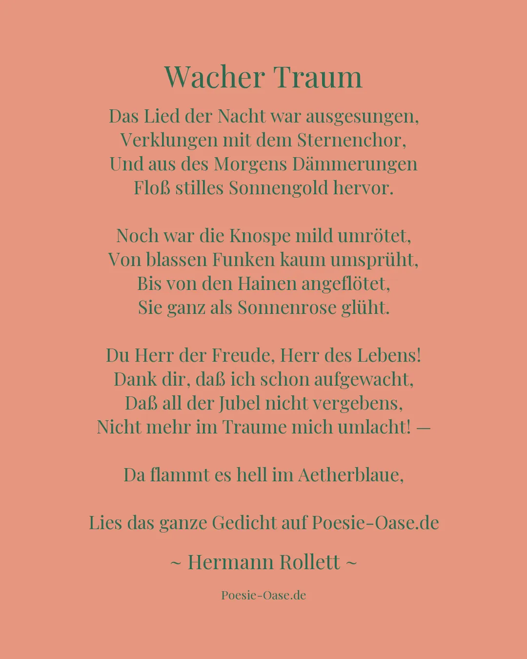 Illustration zu Wacher Traum