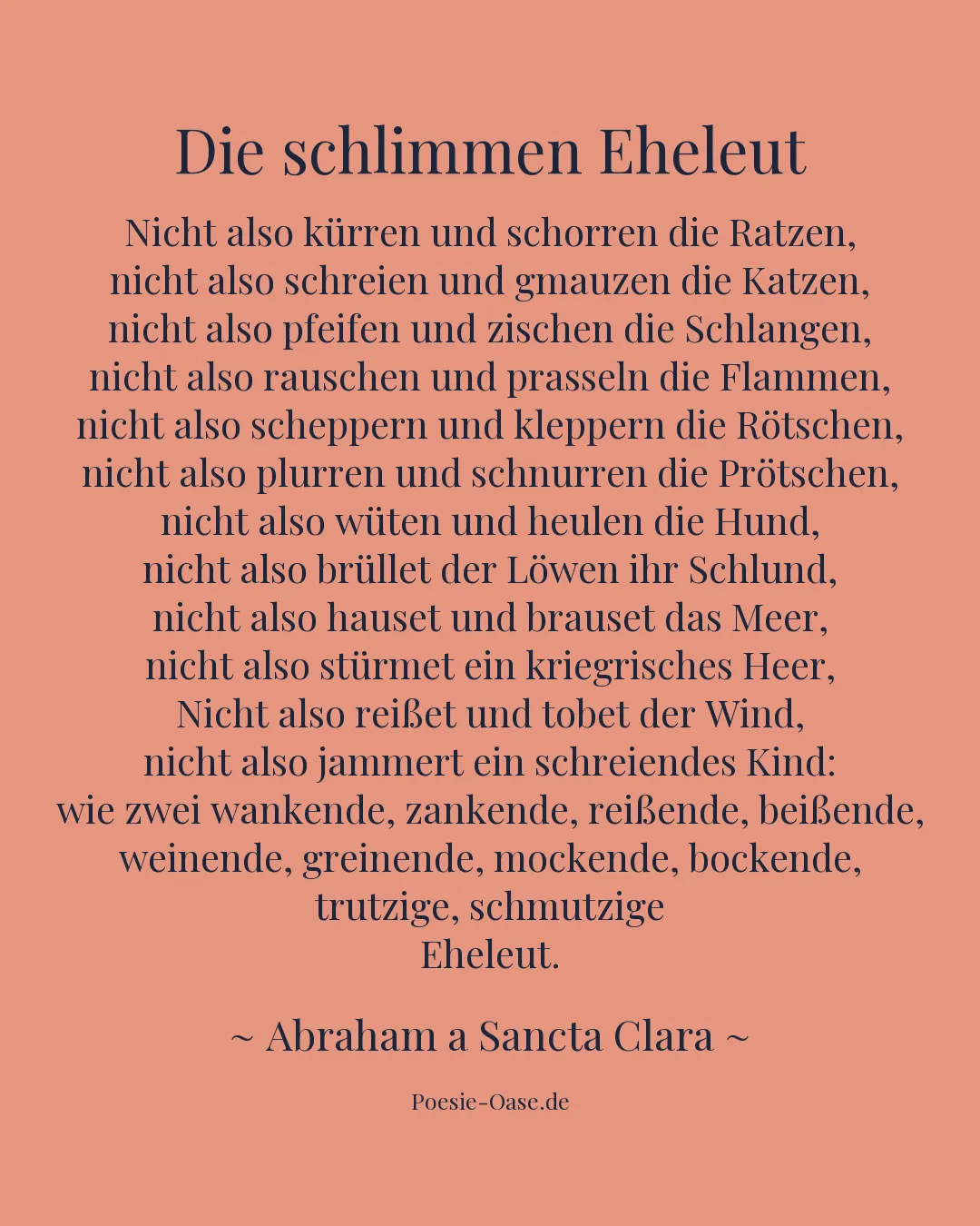 Illustration zu Die schlimmen Eheleut