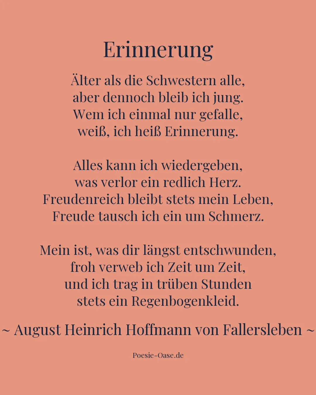 Illustration zu Erinnerung
