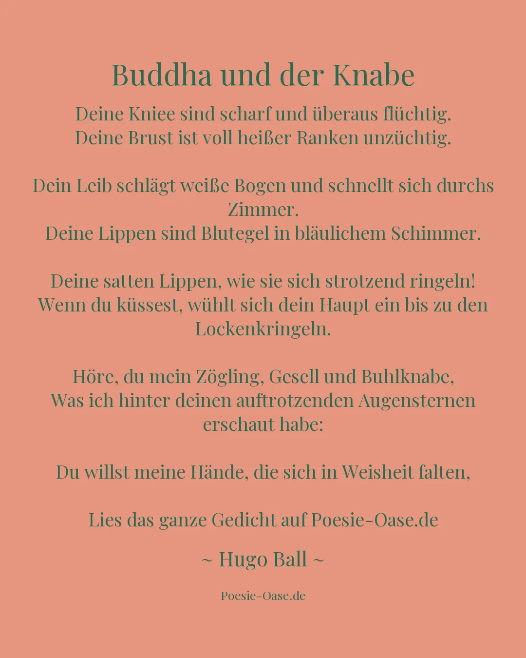 Illustration zu Buddha und der Knabe