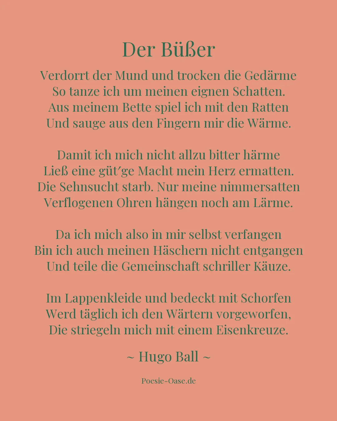 Illustration zu Der Büßer