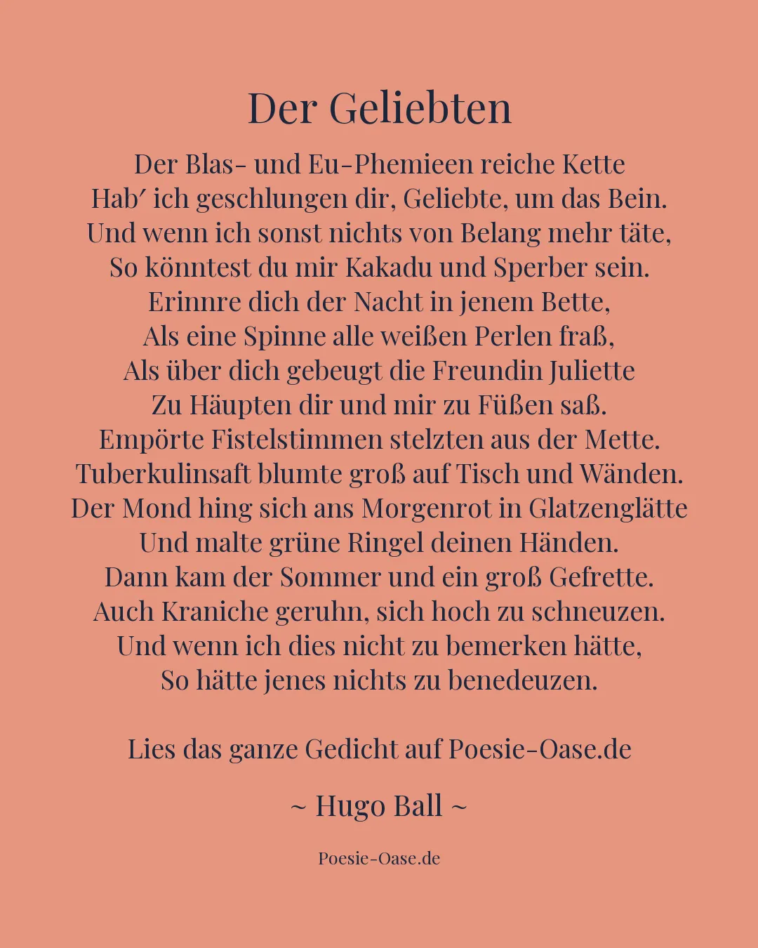 Illustration zu Der Geliebten
