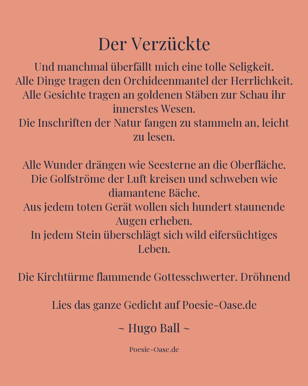 Illustration zu Der Verzückte