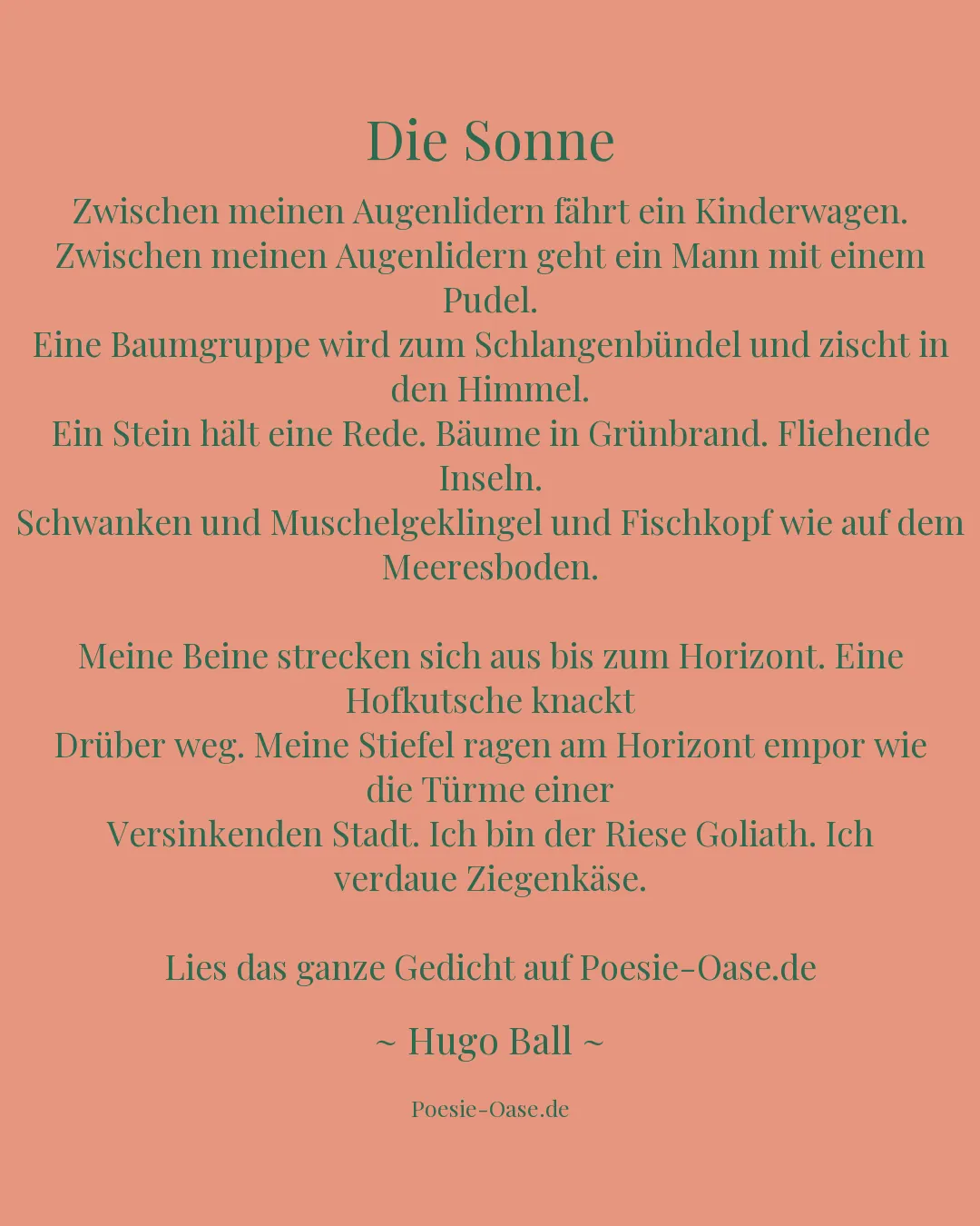 Illustration zu Die Sonne