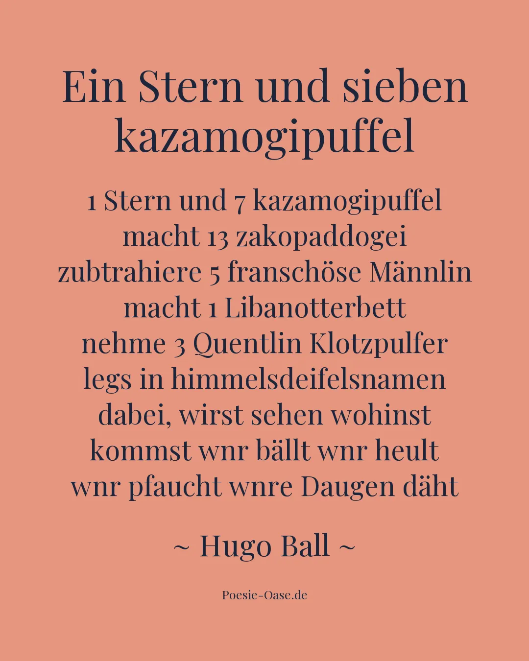 Illustration zu Ein Stern und sieben kazamogipuffel