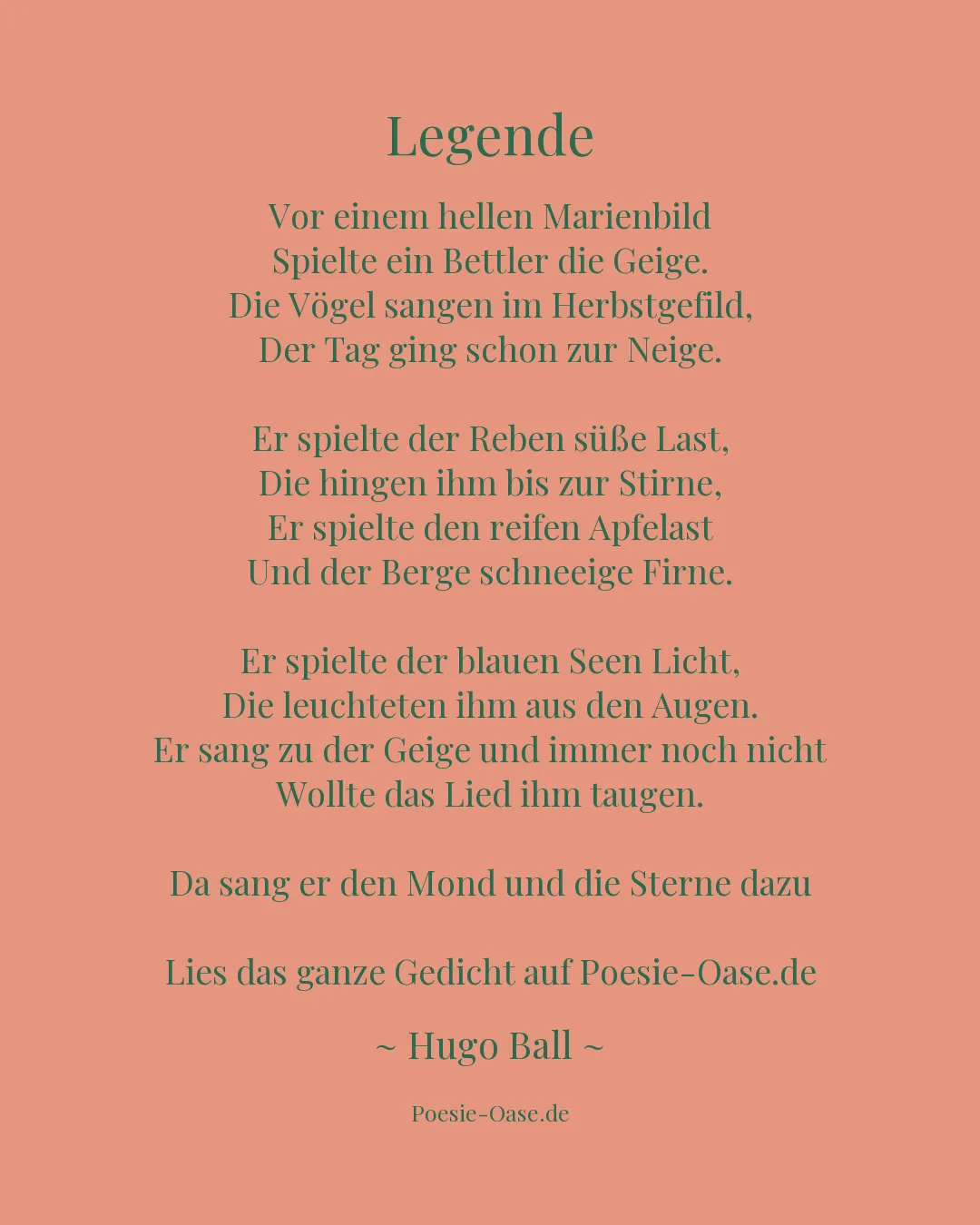 Illustration zu Legende