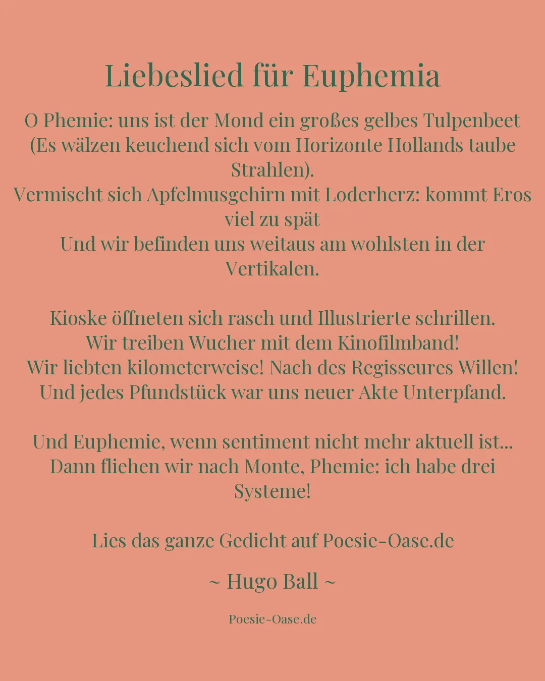 Illustration zu Liebeslied für Euphemia