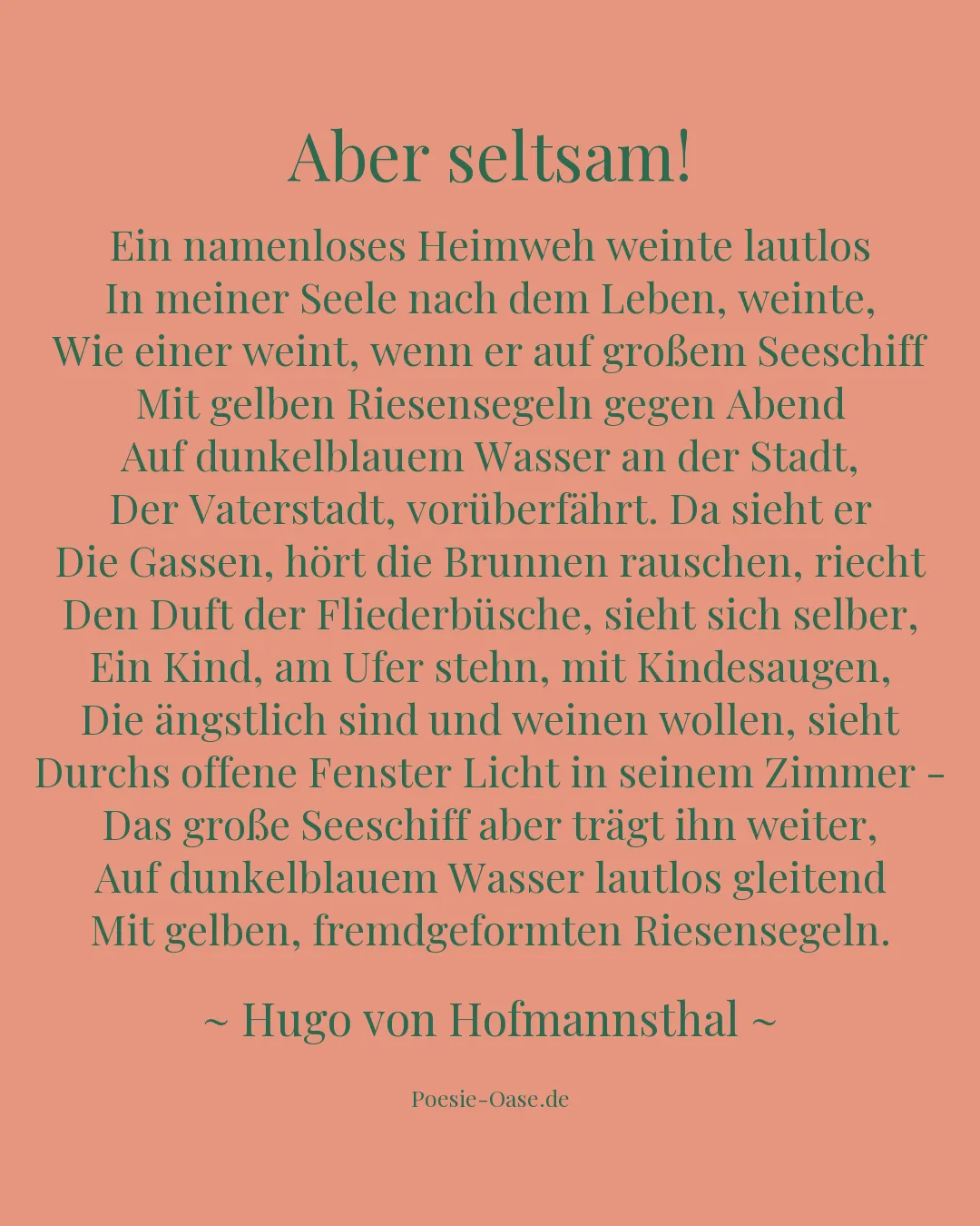 Illustration zu Aber seltsam!