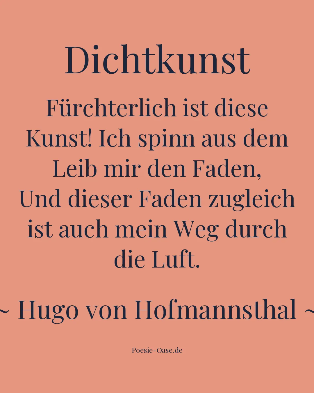 Illustration zu Dichtkunst